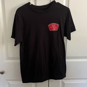 5 for $25! Cut Threads Black T-shirt Black